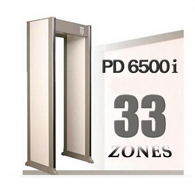Door Frame Archway Metal Detector 33 Zona dengan LCD Display Produsen Cina